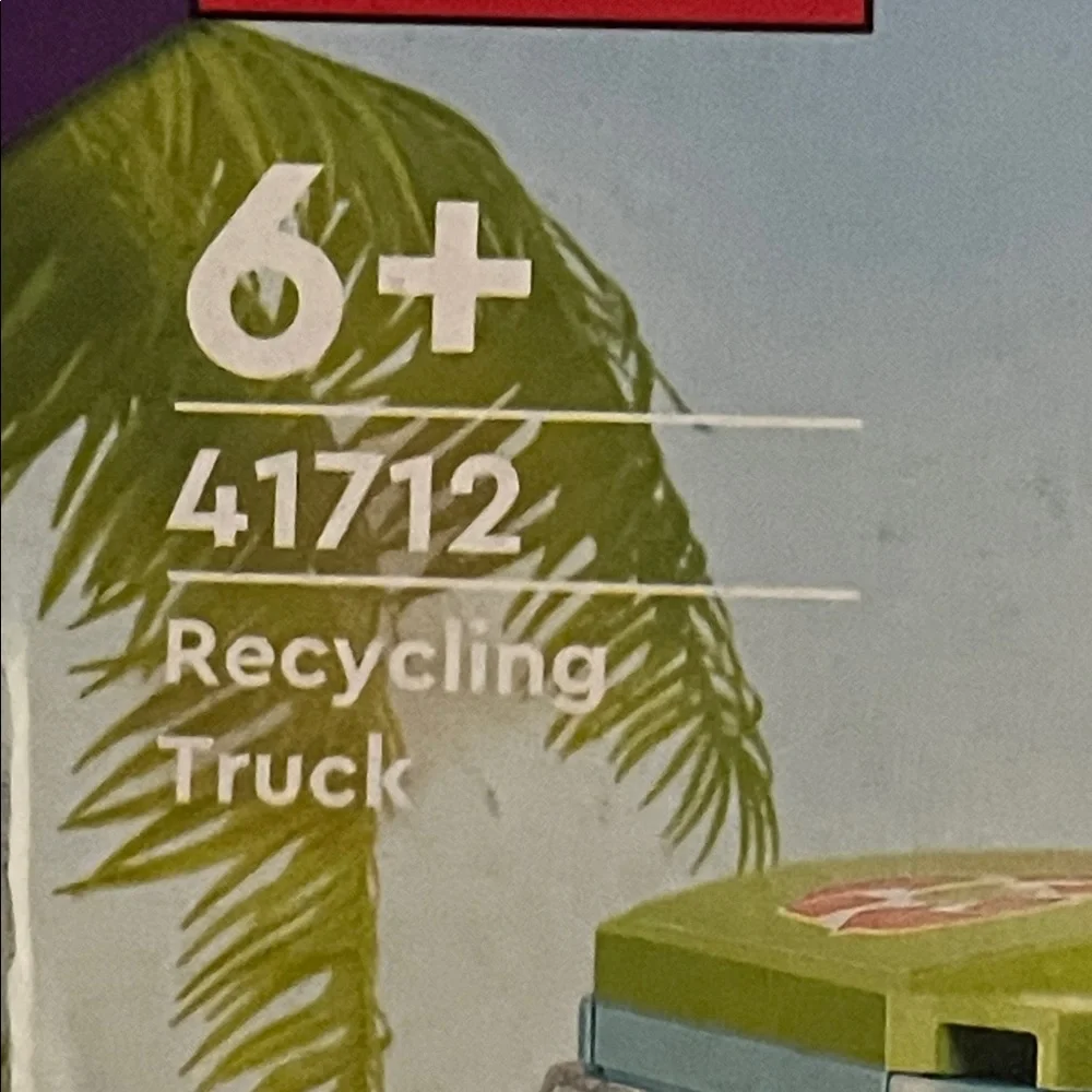LEGO Friends Recycling Truck Set